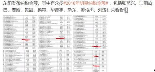 明星艺人纳税,揭秘娱乐圈税务合规之路