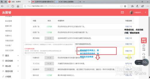 头条号如何开通专栏权限,轻松掌握专栏运营之道