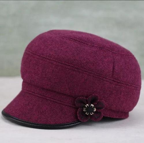 网红手工老人的帽子图片